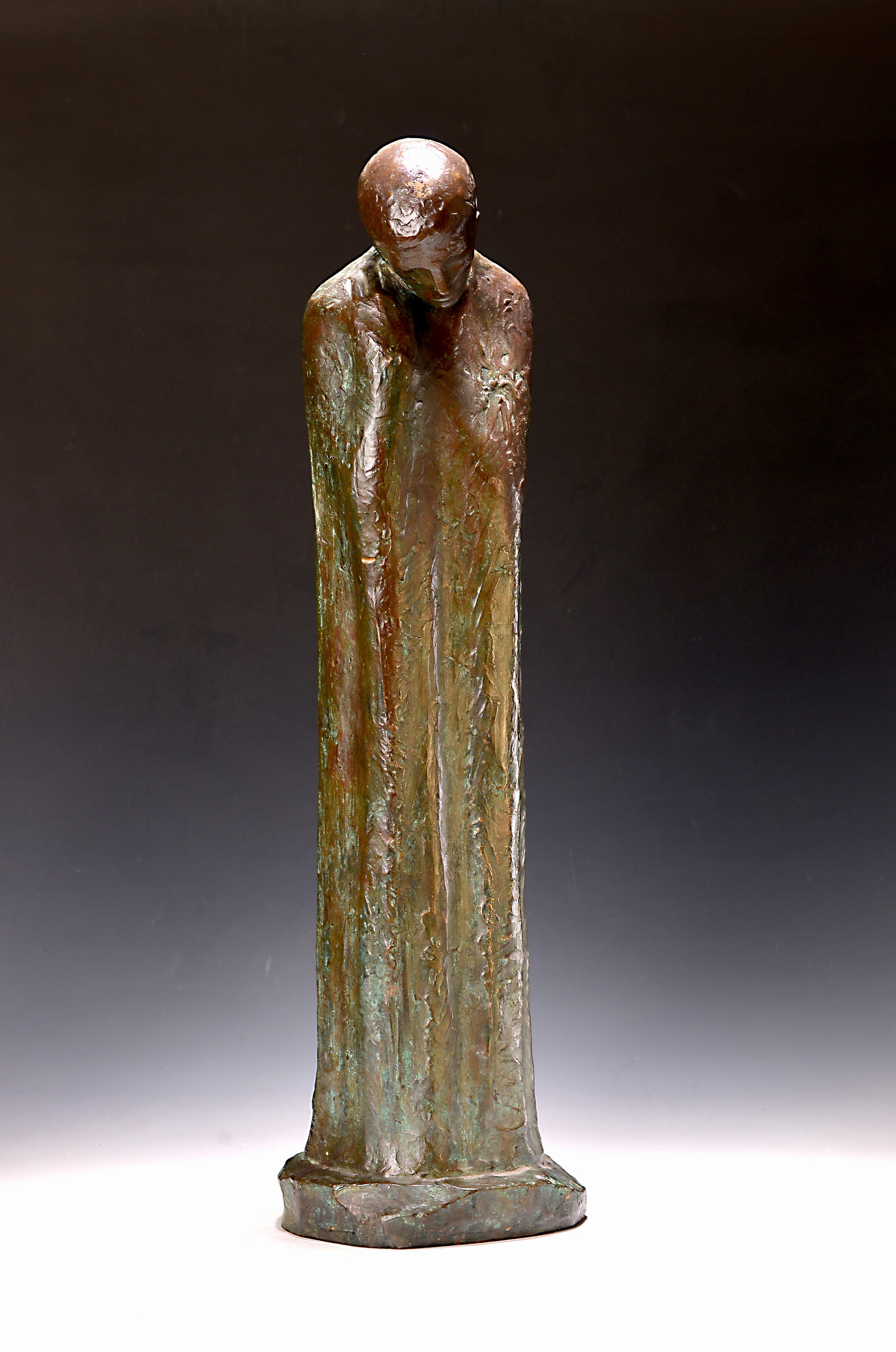 Image 27009375 - Joachim Berthold, 1917 Eisenach-1990 Rosenheim, Stehender Bronzeskulptur, signiert und ...