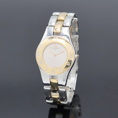 Image BAUME & MERCIER Linea Armbanduhr Referenz 5151, quarz, Edelstahlgeh. inkl. orig. ...