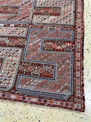 27009890a - Sileh´Drachen-Sumakh´, Kaukasus, um 1900, Wolle auf Wolle, ca. 270 x 200 cm, EHZ: 2, ...