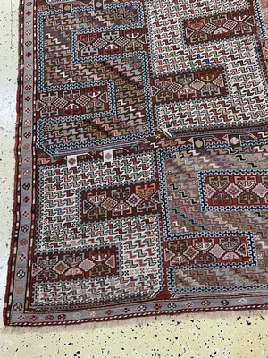 27009890c - Sileh´Drachen-Sumakh´, Kaukasus, um 1900, Wolle auf Wolle, ca. 270 x 200 cm, EHZ: 2, ...