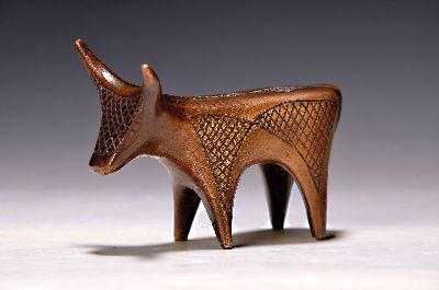 27010002k - Ewald Mataré, Bronzefigur 1887 Burtscheid - 1965 Burtscheid/Aachen, ´stehende Kuh/ ...