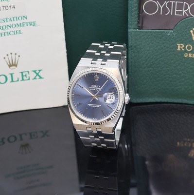 27010231b - ROLEX Oysterquartz Datejust Herrenarmbanduhr Referenz 17014, Schweiz verk. lt. beil. ...