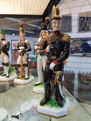 27010243g - 7 Figuren der Edition ´Glück Auf´, Unterweissbach, Thüringen, 2.Hälfte 20.Jh., ...