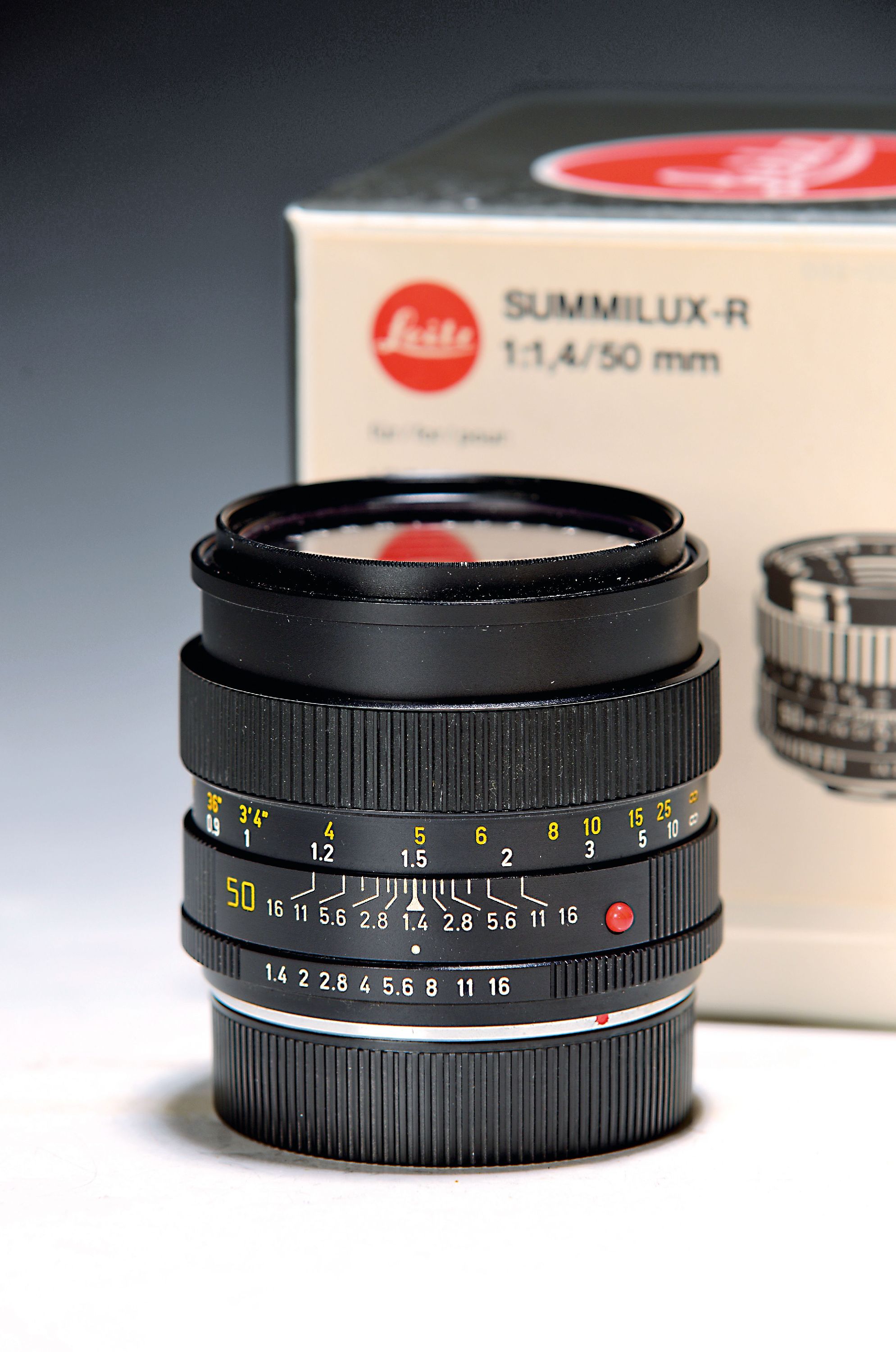 Image 27010333 - Objektiv Leitz Summilux-R 50mm 1:1.4, Bj. 1983, Seriennr. 3291828, für R4 und R3 ...