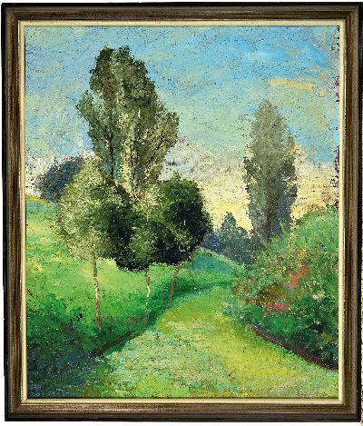 27010650k - Willi Deutschmann, 1880-1960, ´Wasgau-Maler´ , ´bei Pirmasens´, so verso bez., ...