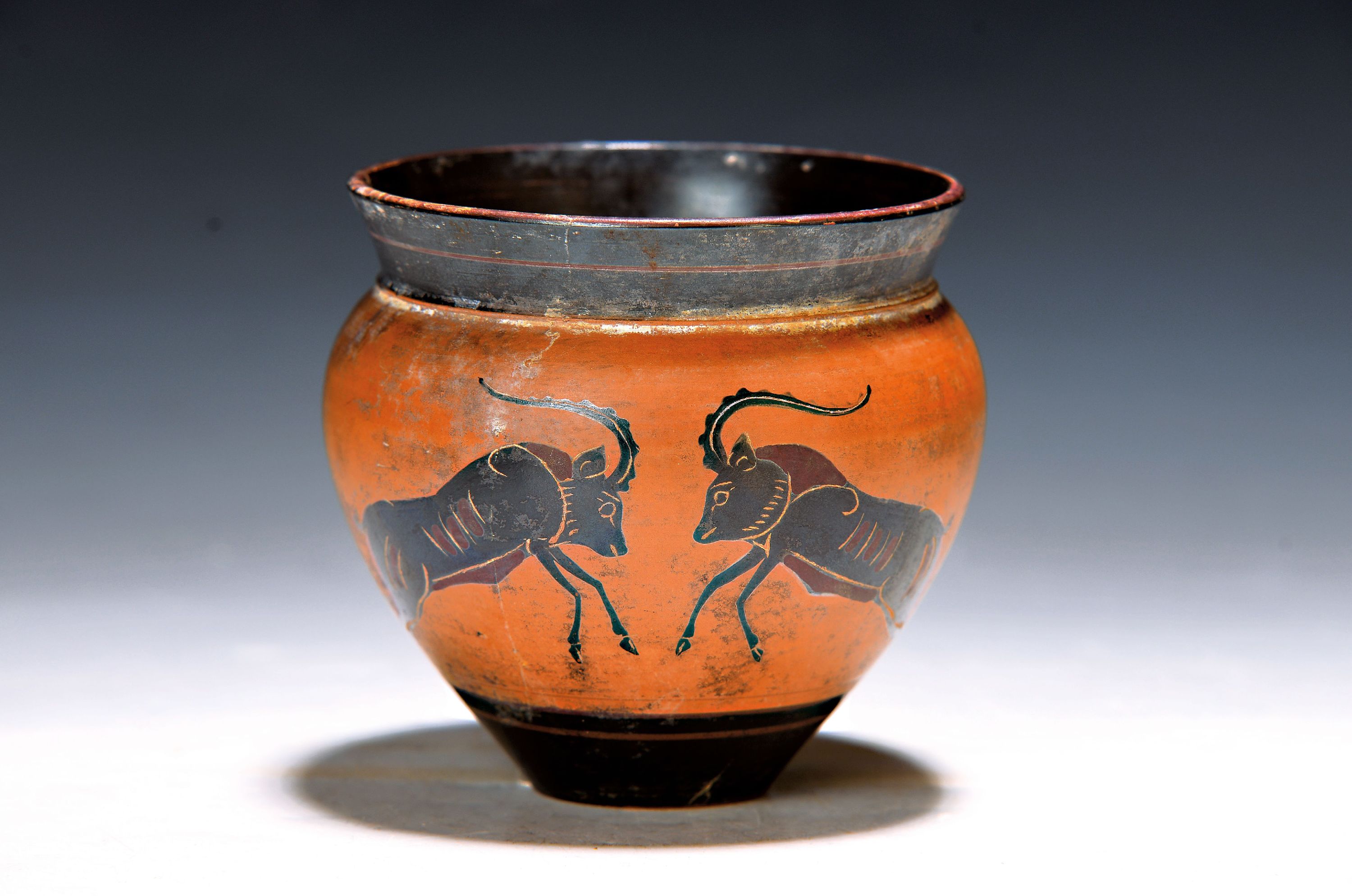 Image 27011087 - Becher/Gefäß nach attischem Vorbild, Keramik, Historismus, um 1880, henkelloses ...