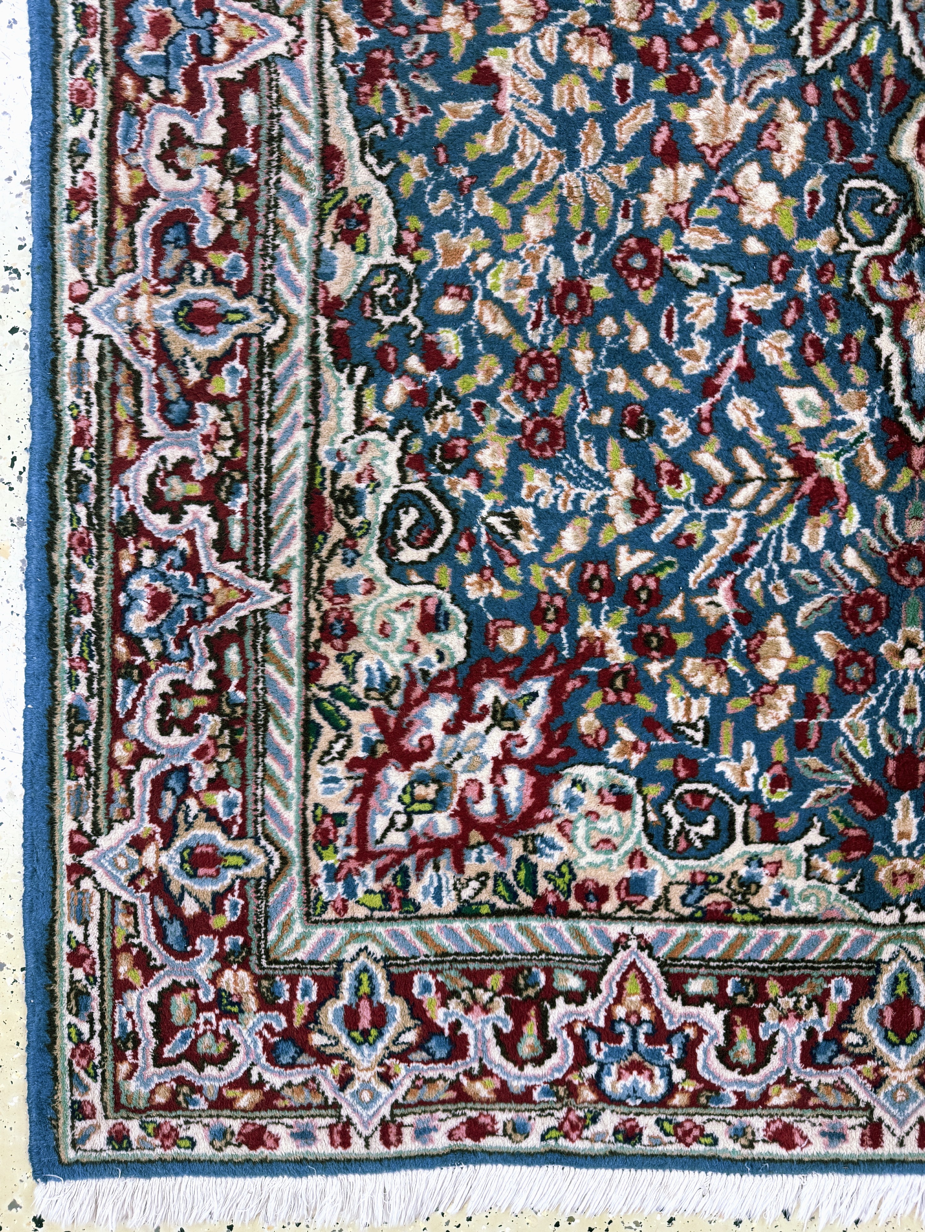 Detail b: Kerman, Persien, Ende 20.Jhd, Wolle auf Baumwolle, ca. 240 x 155 cm, EHZ: 2