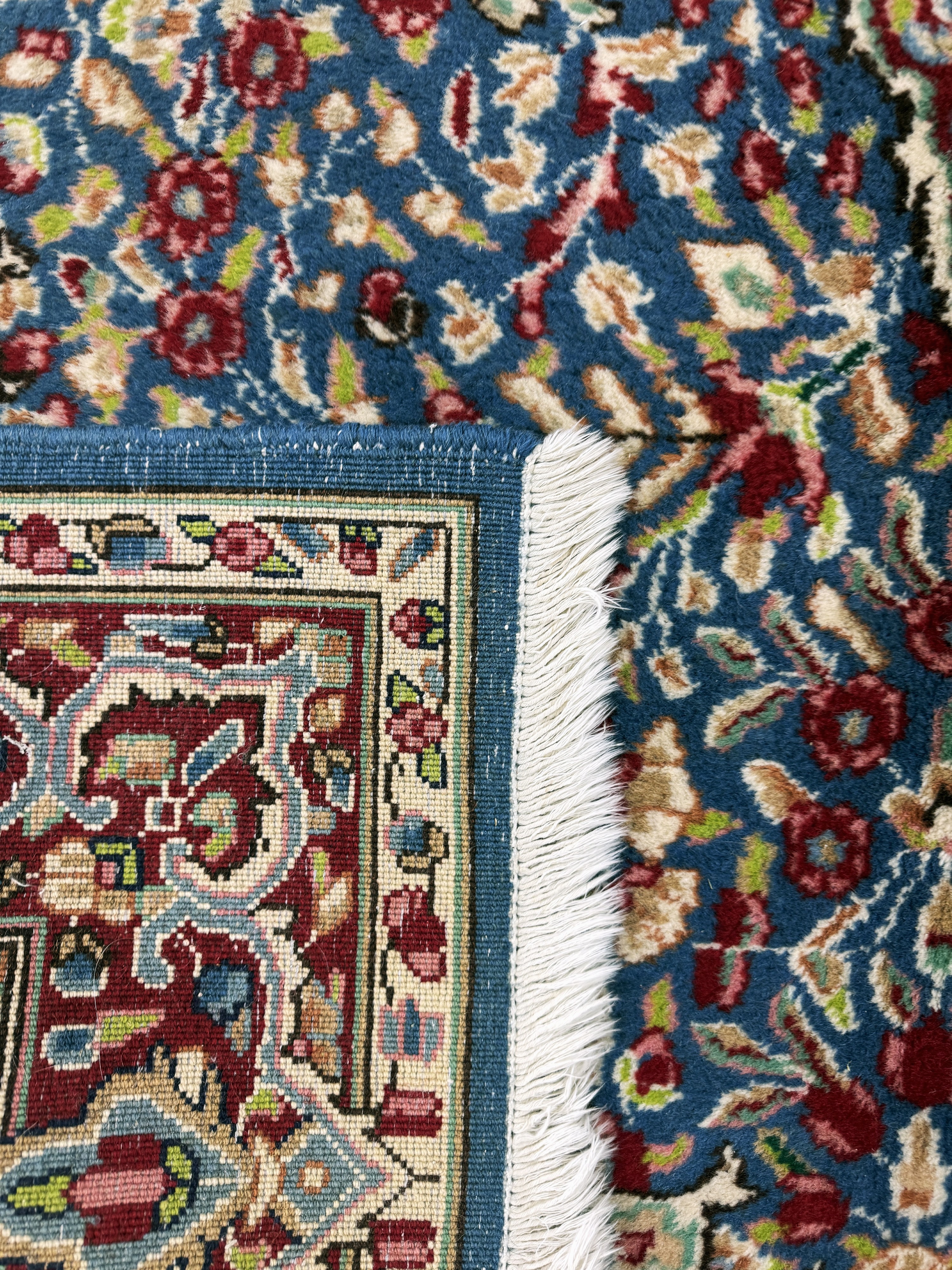 Detail f: Kerman, Persien, Ende 20.Jhd, Wolle auf Baumwolle, ca. 240 x 155 cm, EHZ: 2