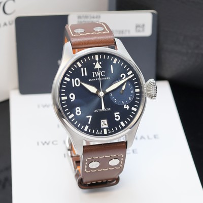 27011125b - IWC ungetragene große Fliegeruhr Big Pilot ´Le Petit Prince´ Referenz IW500916, ...