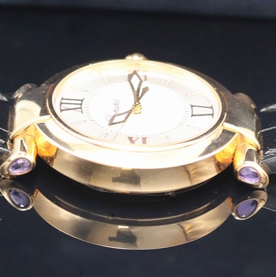 27011139e - CHOPARD nahezu neuwertige Armbanduhr in Roségold 750/000 Referenz 4221, quarz, orig. ...