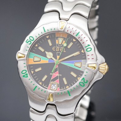 27011164a - EBEL Armbanduhr Sportwave Diver´s Regatta Referenz 6187531, quarz, Edelstahlgeh. inkl. ...