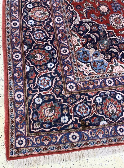 27011196c - Keschan, Persien, Mitte 20.Jhd, Wolle auf Baumwolle, ca. 500 x 330 cm, EHZ: 2-3 ...