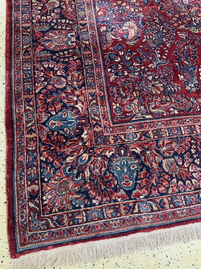 27011197c - Us Re-Import Sarogh, Persien, Anfang 20.Jhd, Wolle auf Baumwolle, ca. 545 x 320 cm,EHZ: ...