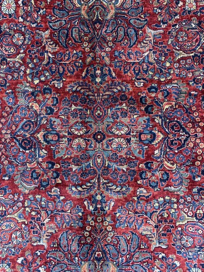 27011197e - Us Re-Import Sarogh, Persien, Anfang 20.Jhd, Wolle auf Baumwolle, ca. 545 x 320 cm,EHZ: ...