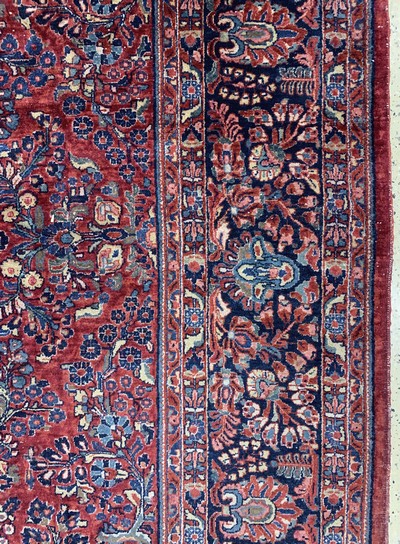 27011197f - Us Re-Import Sarogh, Persien, Anfang 20.Jhd, Wolle auf Baumwolle, ca. 545 x 320 cm,EHZ: ...