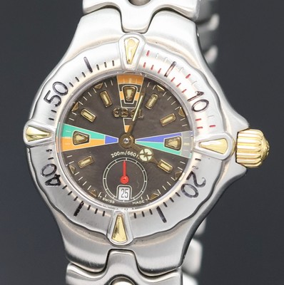27011200a - EBEL Damenarmbanduhr Sportwave Diver´s Regatta Referenz 66012521, quarz, Edelstahlgeh. ...