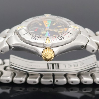 27011200d - EBEL Damenarmbanduhr Sportwave Diver´s Regatta Referenz 66012521, quarz, Edelstahlgeh. ...