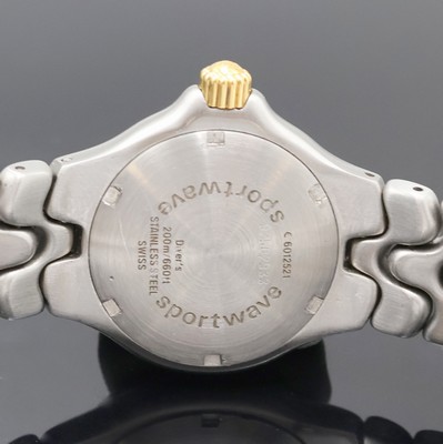 27011200e - EBEL Damenarmbanduhr Sportwave Diver´s Regatta Referenz 66012521, quarz, Edelstahlgeh. ...