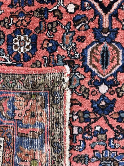 27011205e - Antiker Hamadan, Persien, um 1900, Wolle auf Baumwolle, ca. 205 x 140 cm, EHZ: 3 ...