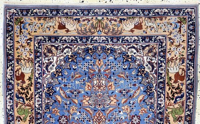 27011210a - Najafabad fein, Persien, Anfang 20.Jhd, Wolle auf Baumwolle, ca. 170 x 117 cm, EHZ: 2 ...