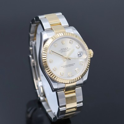 27011211b - ROLEX Damenarmbanduhr Oyster Perpetual Datejust Referenz 178273, Automatik, V- Serie, ...