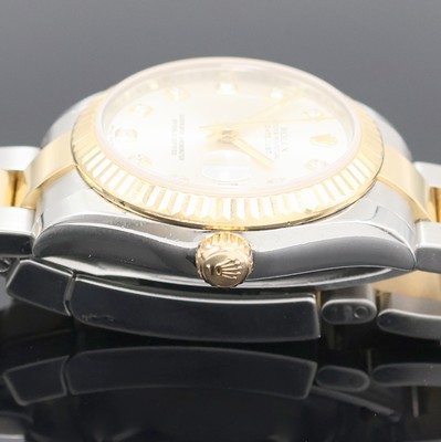 27011211d - ROLEX Damenarmbanduhr Oyster Perpetual Datejust Referenz 178273, Automatik, V- Serie, ...