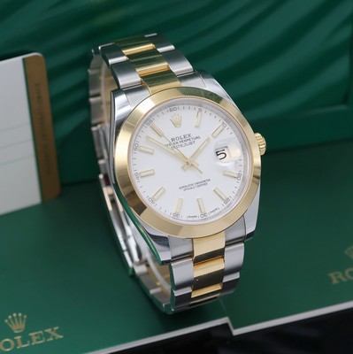 27011219b - ROLEX Herrenarmbanduhr Oyster Perpetual Datejust 41 Referenz 126303, Automatik, ...