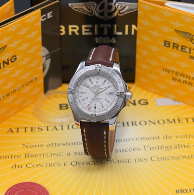Image BREITLING gents wristwatch series Colt reference A17380, self winding, chronometer in ...