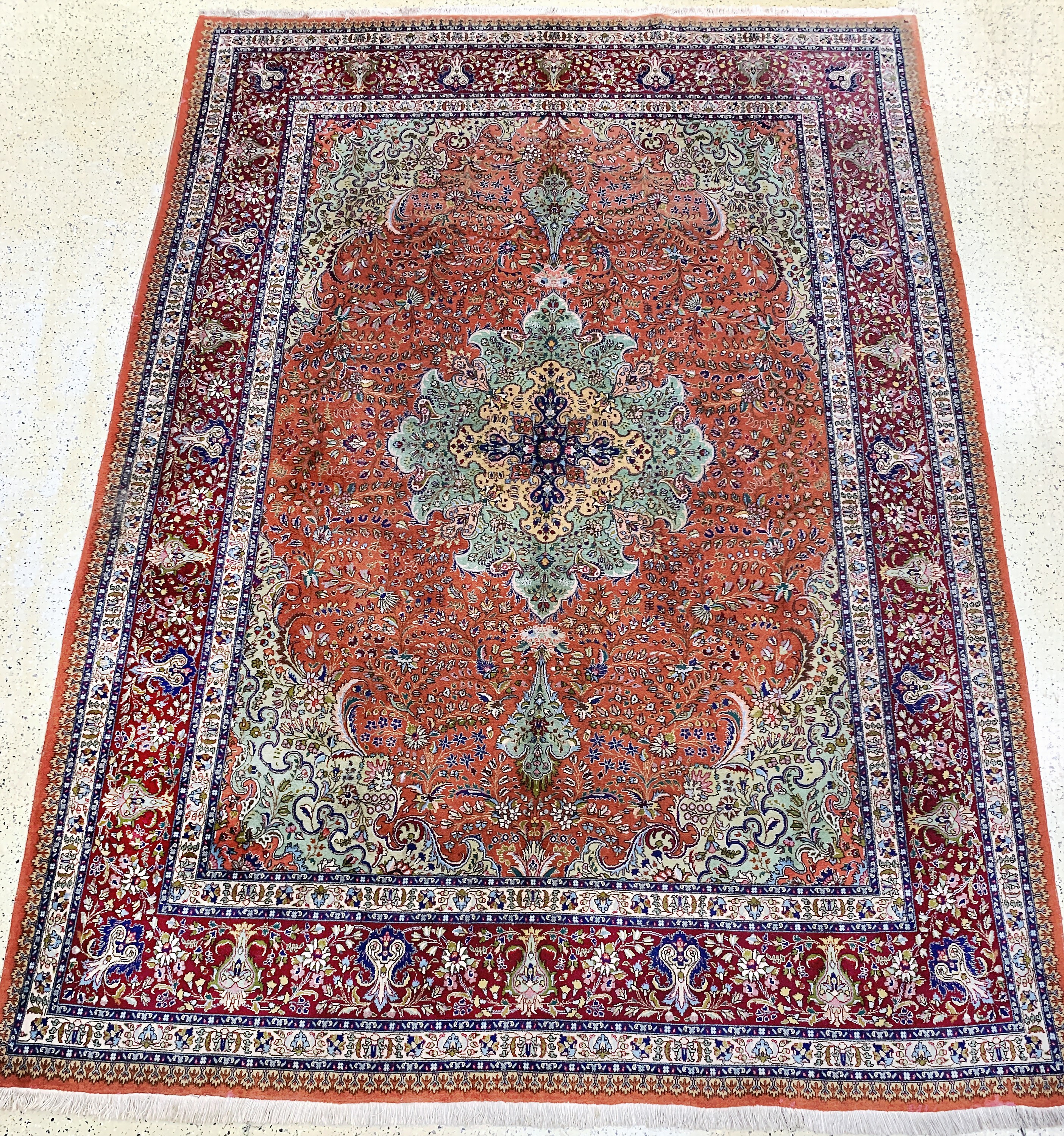 Image 27011309 - Täbriz(40 Raj), Persien, Mitte 20.Jhd, Wolle auf Baumwolle, ca. 420 x 305 cm, EHZ: ...