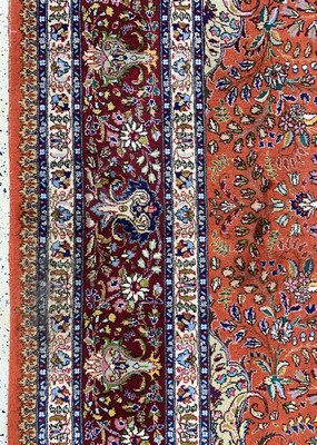 27011309d - Täbriz(40 Raj), Persien, Mitte 20.Jhd, Wolle auf Baumwolle, ca. 420 x 305 cm, EHZ: ...