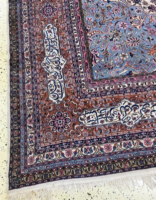 27011310c - Kerman´Lawar´antik, Persien, um 1900, Wolleauf Baumwolle, ca. 560 x 360 cm, EHZ: 2-3