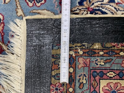 27011310n - Kerman´Lawar´antik, Persien, um 1900, Wolleauf Baumwolle, ca. 560 x 360 cm, EHZ: 2-3