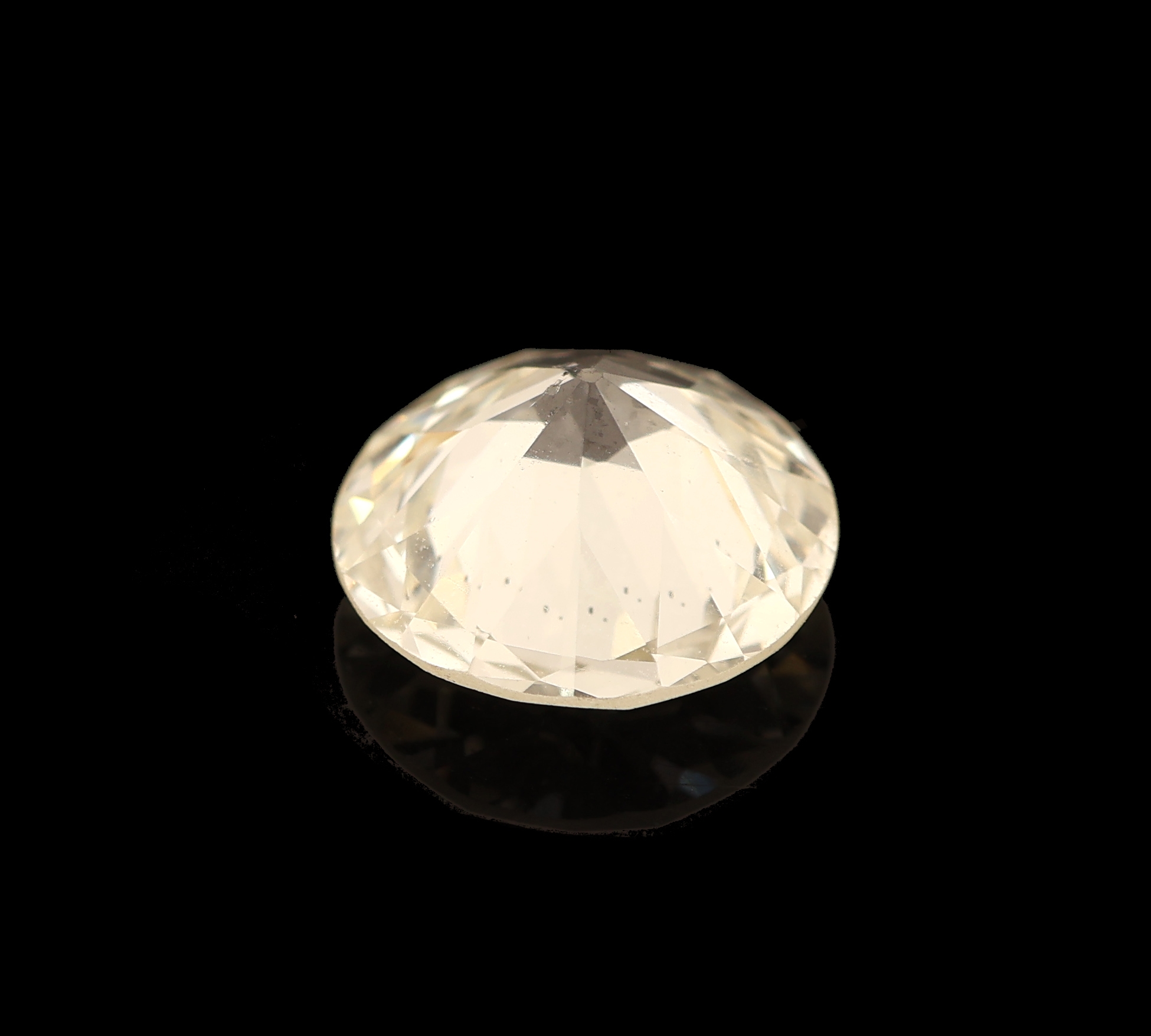 Detail b: Loser Altschliff Diamant 2.810 ct get. Weiß (L)/si 2, Vorab-Graduierung DPL 06/25