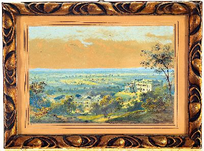 27011464k - Zuschreibung Heinrich Jakob Fried, 1802 Queichheim-1870 München, Villa Ludwigshöhe bei ...