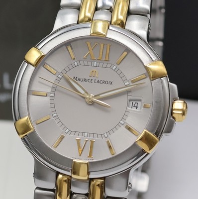 27011481a - MAURICE LACROIX Calypso Herrenarmbanduhr in Stahl/teils vergoldet Referenz CA1107, ...