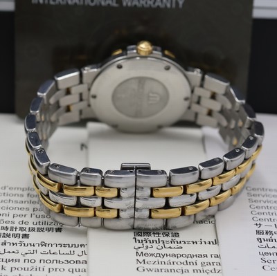 27011481c - MAURICE LACROIX Calypso Herrenarmbanduhr in Stahl/teils vergoldet Referenz CA1107, ...