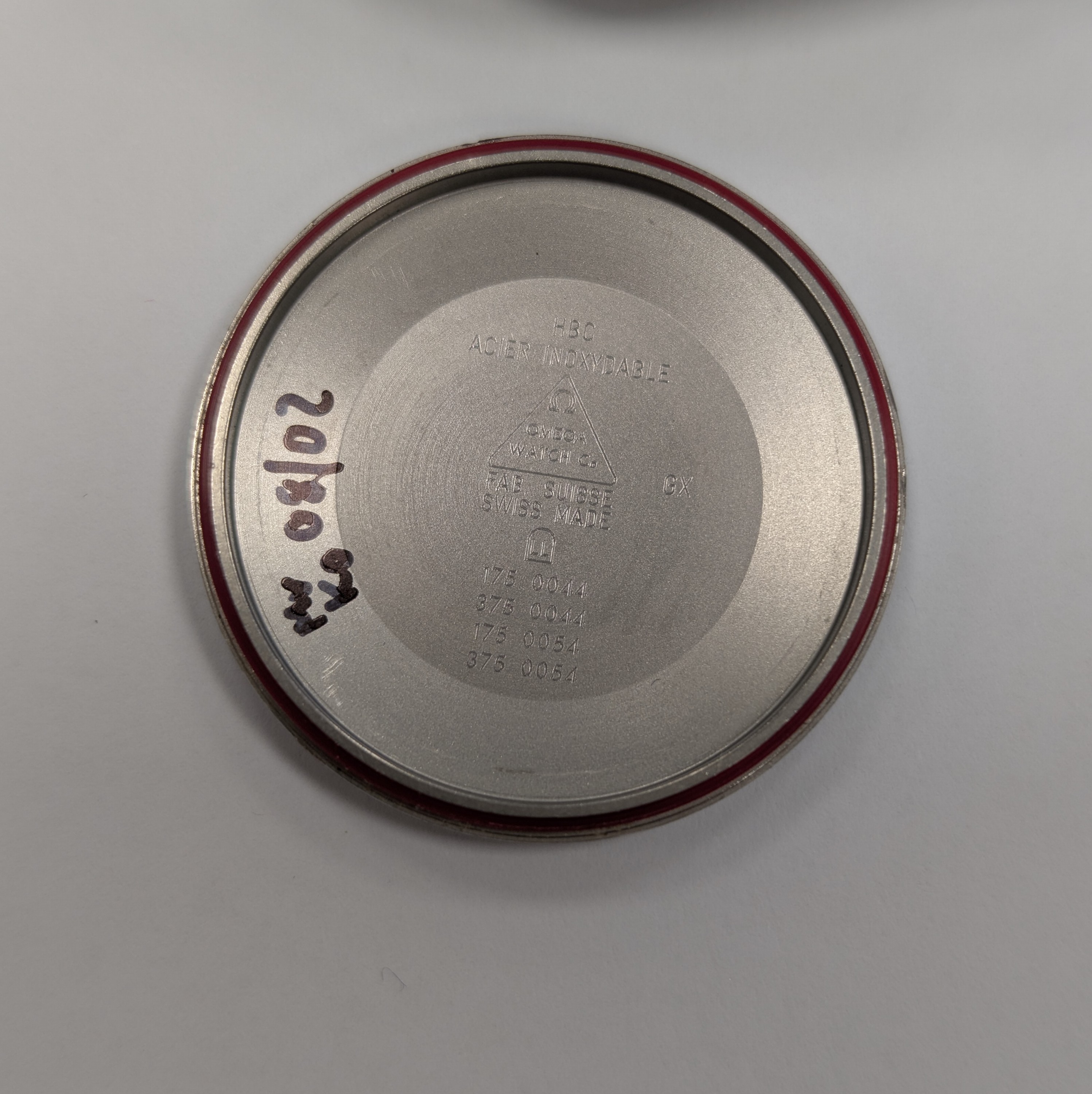 Detail h: OMEGA Speedmaster Armbandchronograph in Stahl Referenz 175.0044/375.0044, Schweiz verk. lt. beil. Pap. 12/1998, Automatik, Boden aufgedr., orig. ...