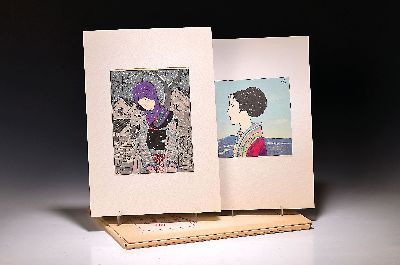 Image Nach Takehisa Yumeji (1884-1934), Mappe mit 9 Druckgrafiken, 1960er-Jahre, nach den ...