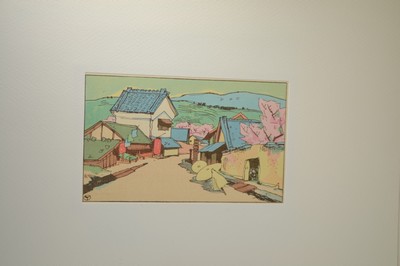 27011678e - Nach Takehisa Yumeji (1884-1934), Mappe mit 9 Druckgrafiken, 1960er-Jahre, nach den ...