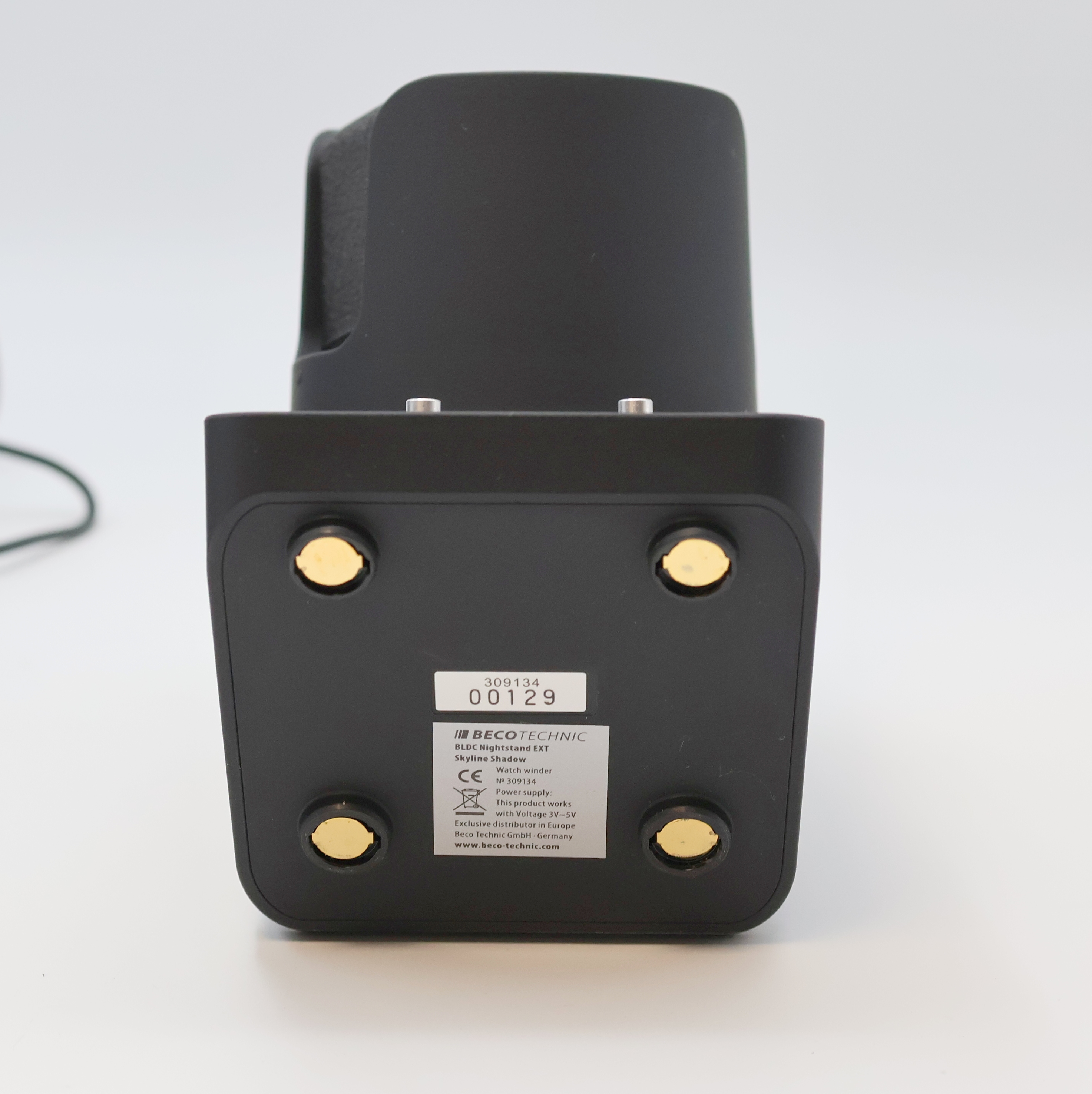 Detail e: BOXY Uhrenbeweger BLD Nightstand, ausgelegt für 2 Armbanduhren, Netzbetrieb, Kurztest intakt