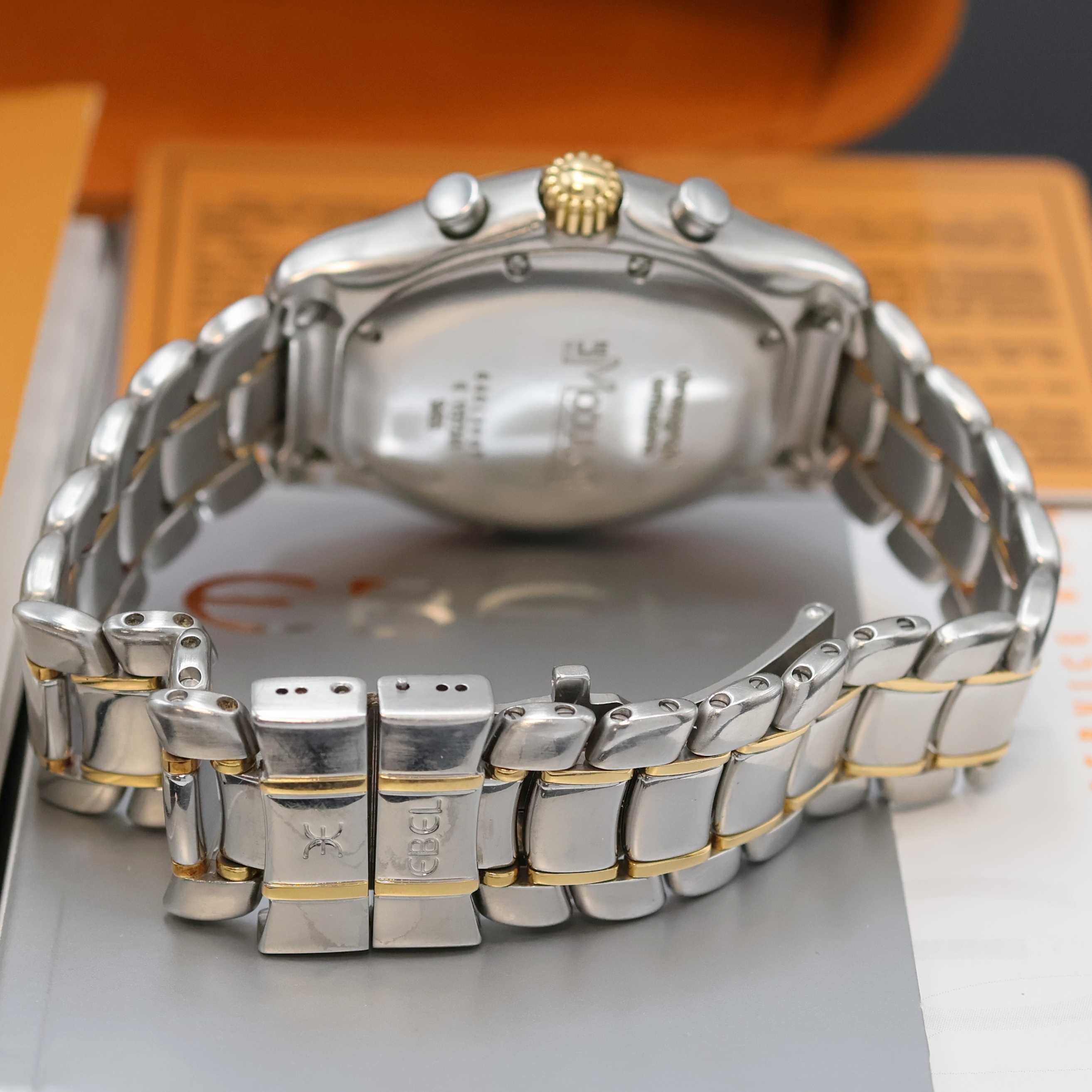 Detail c: EBEL Armbandchronograph Le Modulor Referenz 1137241, Schweiz verk. lt. Pap. 12/2001, Automatik, Chronometer in Edelstahl/Gold kombiniert inkl. ...