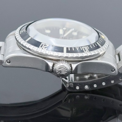 27011711e - ROLEX feine und extrem seltene, frühe Herrenarmbanduhr Modell Double Red Sea-Dweller ...