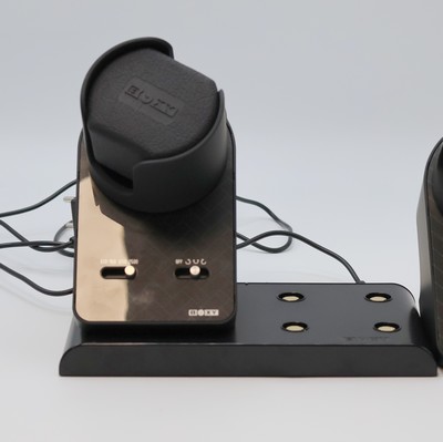 27011752d - BOXY Uhrenbeweger BLD Nightstand, ausgelegt für 2 Armbanduhren, Netzbetrieb, Kurztest ...