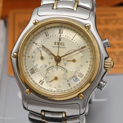 27011789a - EBEL Armbandchronograph Le Modulor Referenz 1137241, Schweiz verk. lt. Pap. 12/2001, ...