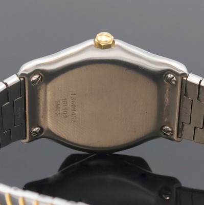 27011791e - EBEL Damenarmbanduhr Classic Wave Referenz 181909, Schweiz um 1980, quarz, Stahl/Gold ...