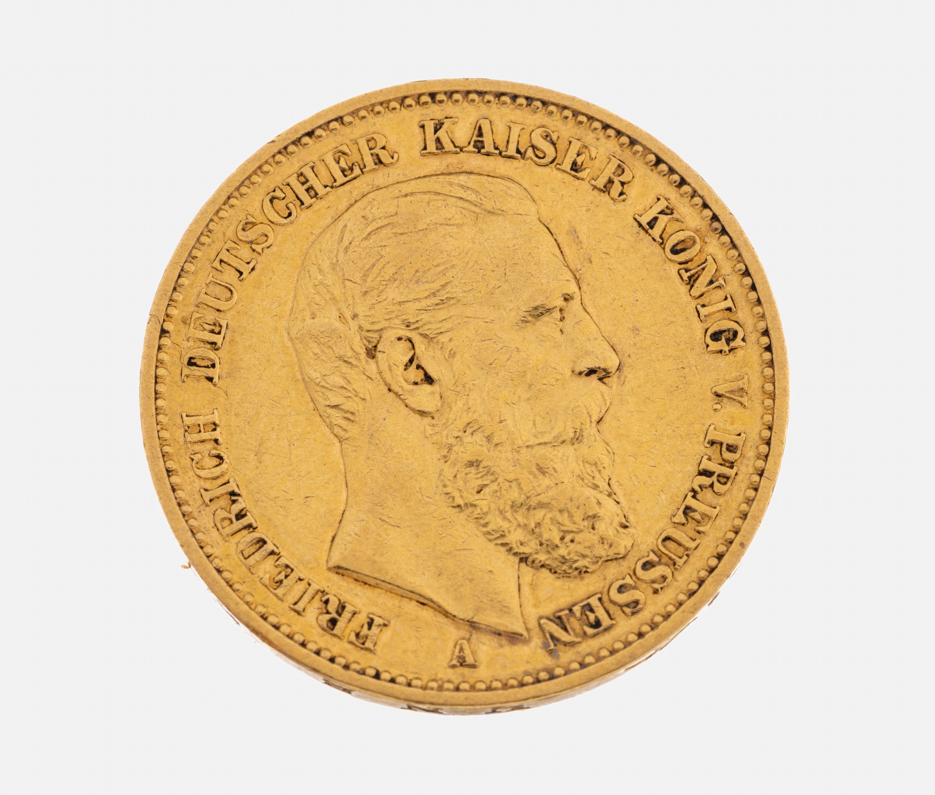 Image 27012285 - 20 Mark Goldmünze, 1888, Friedrich Deutscher Kaiser König von Preußen