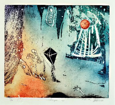 Image Ad Arma, geb. 1954 Rotterdam, Radierung, ´Changes III´, 2000, Ed. 17/30, Blindstempel, ...