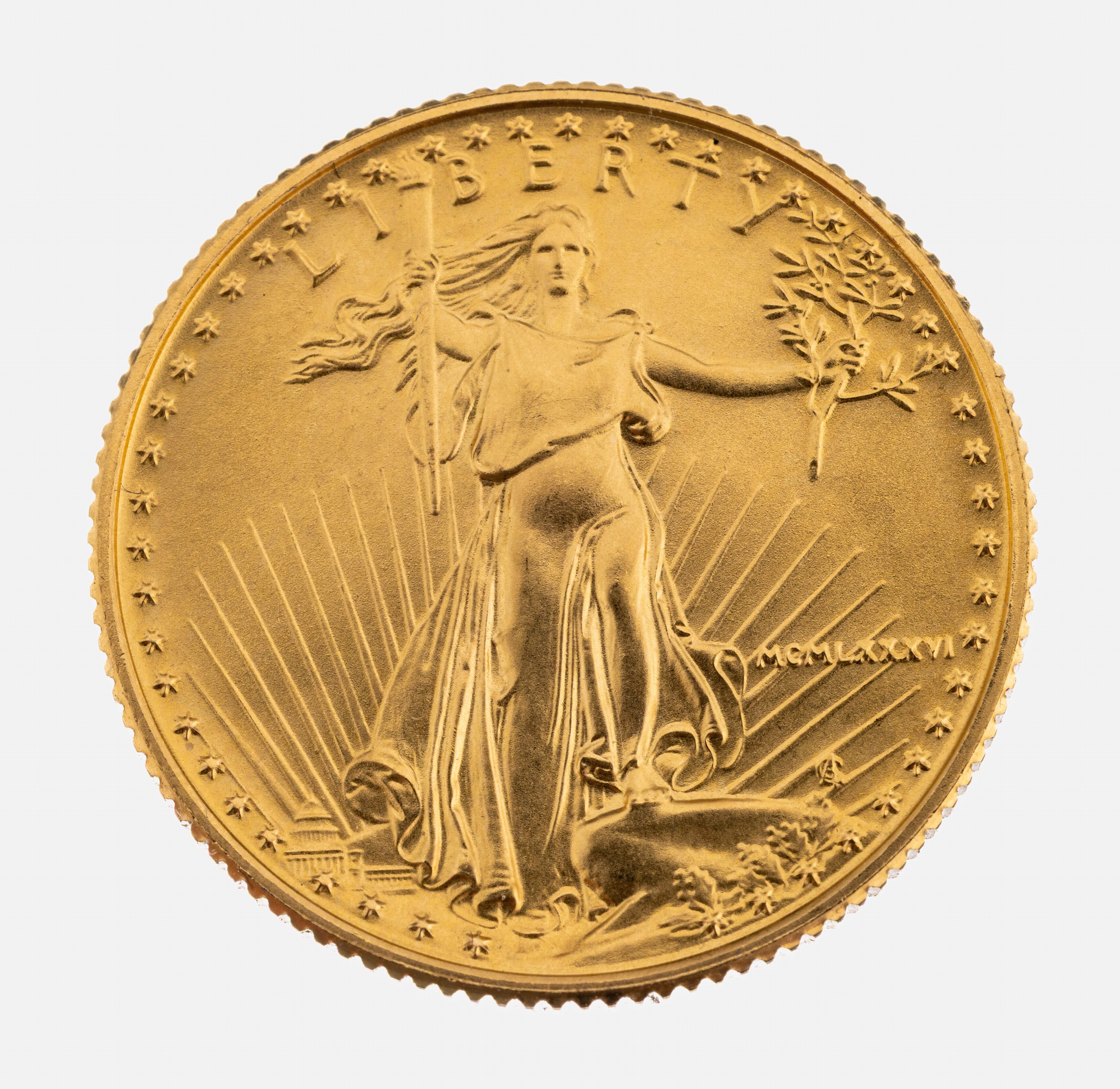 Detail a: Goldmünze 10 Dollar, USA 1986, 1/4 Unze Feingold