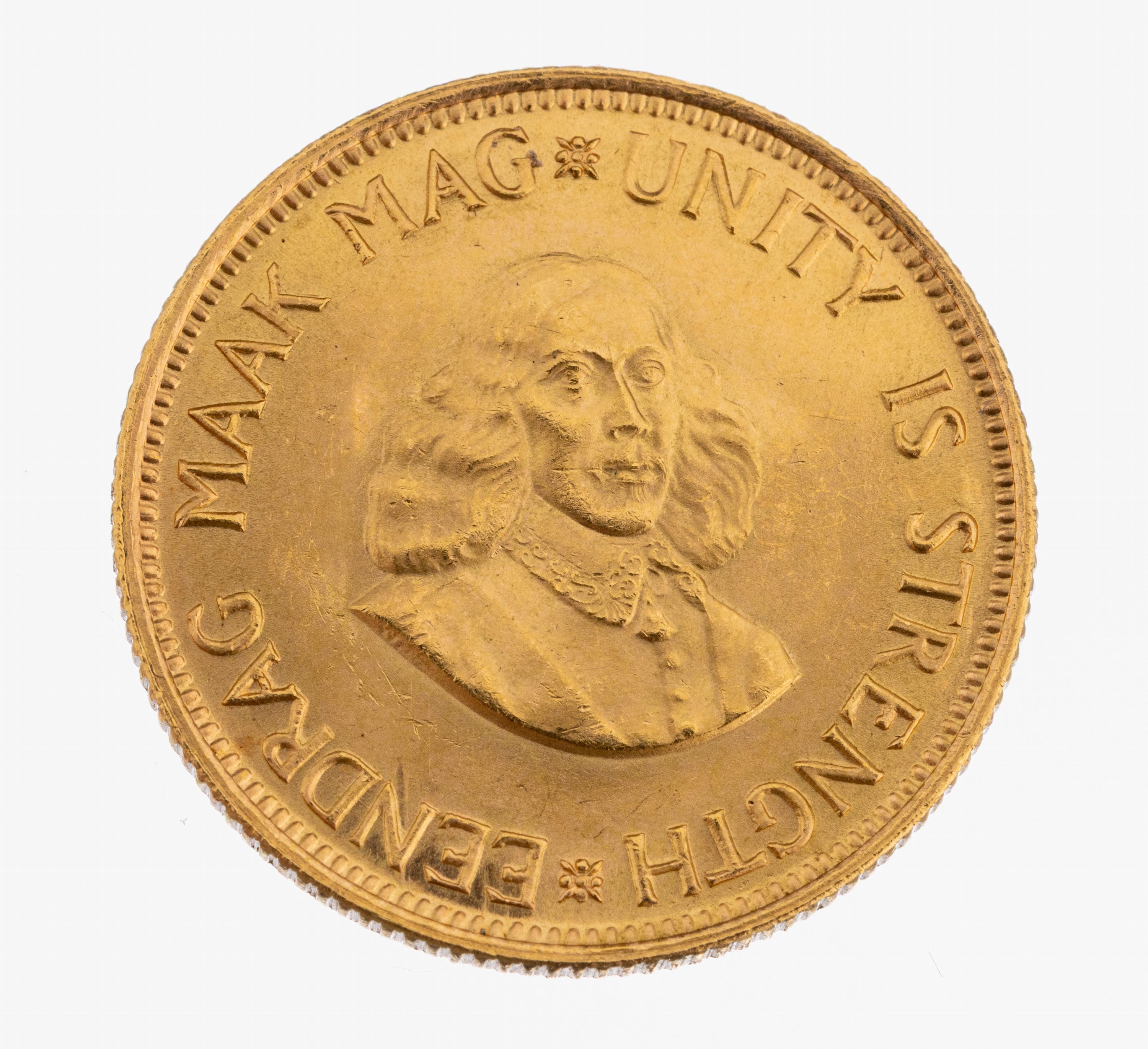 Image 27012846 - Goldmünze 2 Rand, Südafrika 1962, Springbock