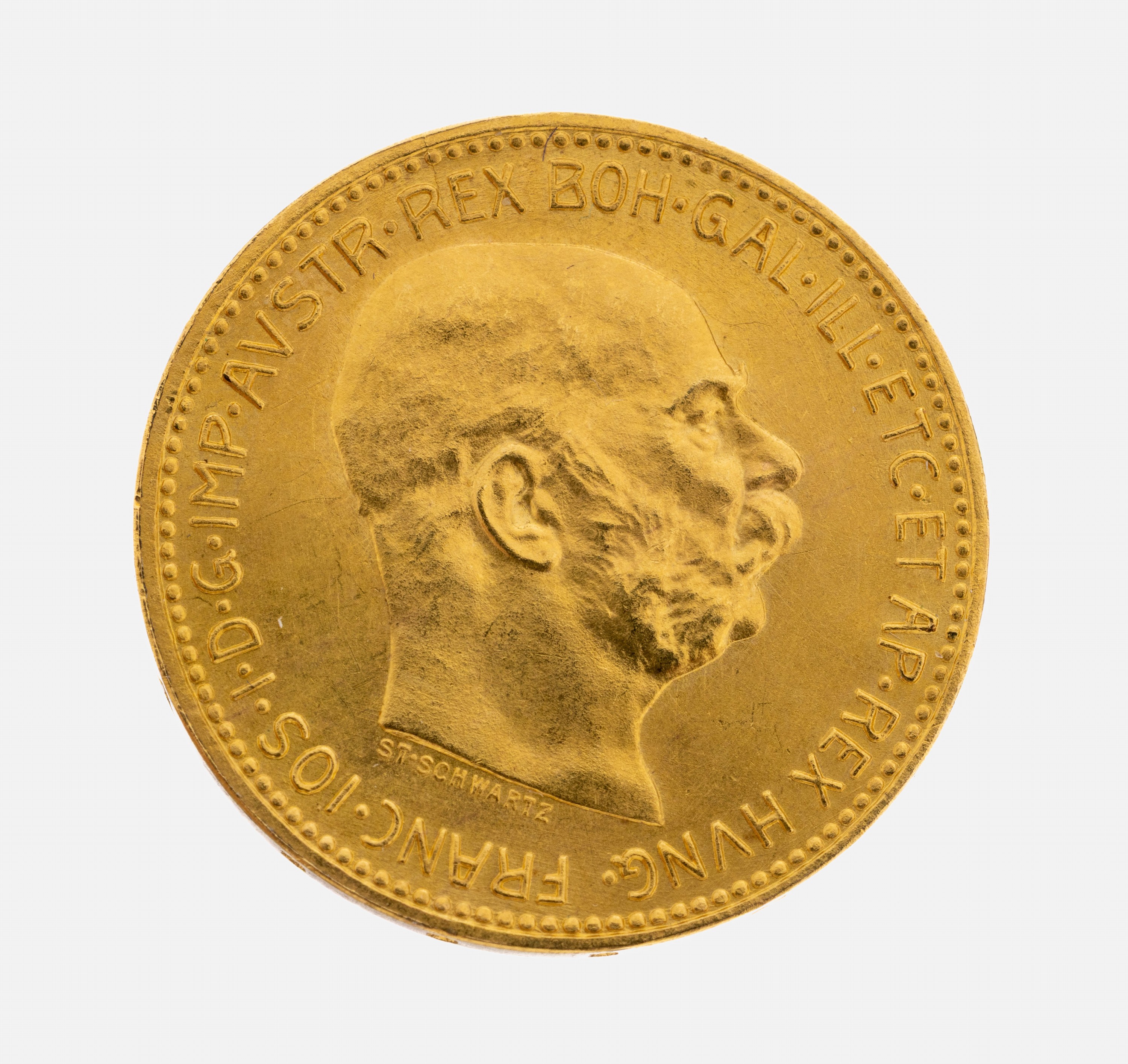 Image 27012848 - Goldmünze 20 Kronen, Österreich-Ungarn, 1915, offizielle Nachprägung, Franz Joseph I.